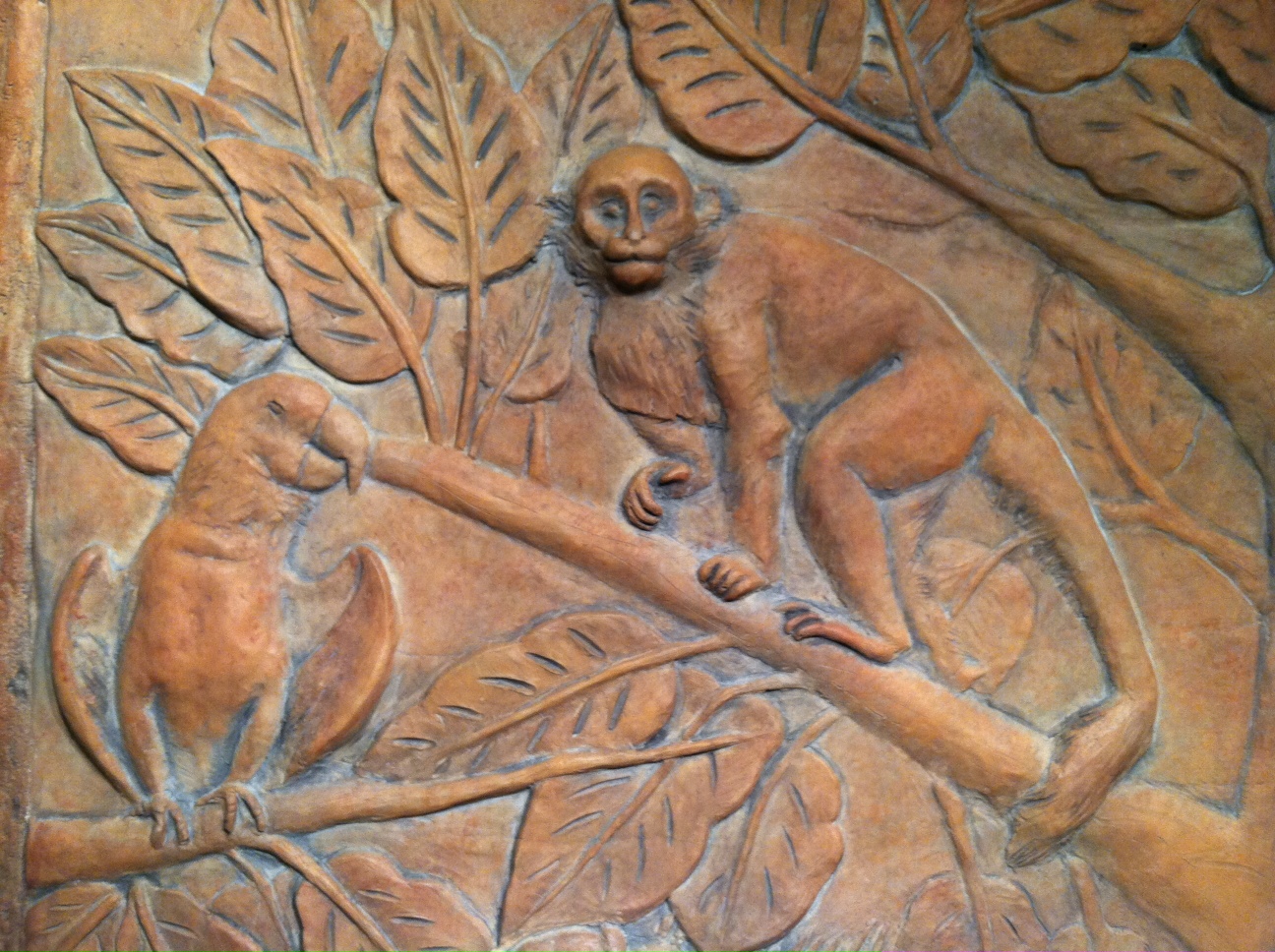 CJ Detail : Parrot & Monkey